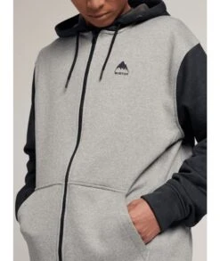 Burton M Oak Full-Zip Hoodie -Optimaal Ski Apparatuur Winkel 162241 020 Alternate 5