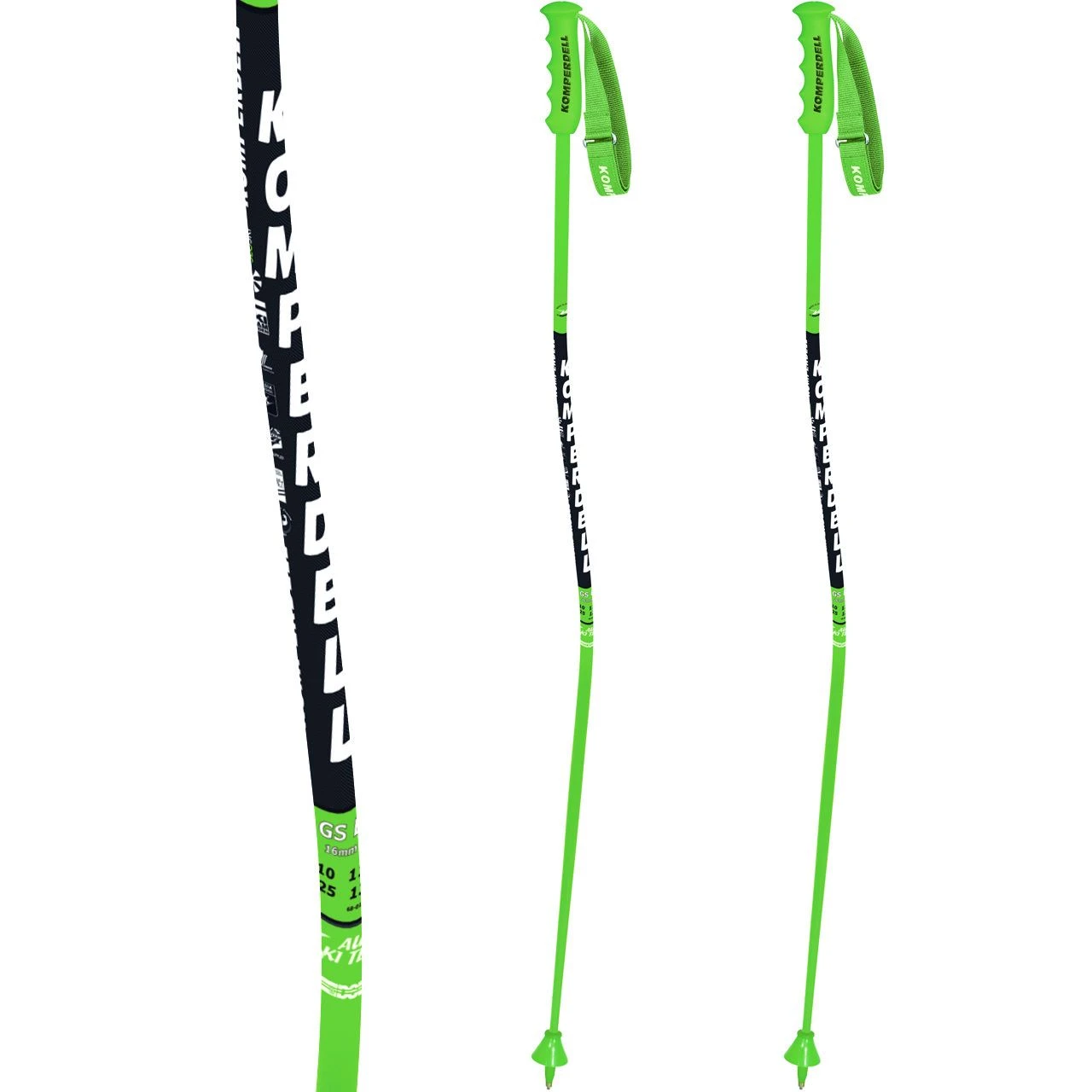 Komperdell Nationalteam Carbon GS Bent 2 Komperdell Nationalteam Carbon GS Bent - Afbeelding 2