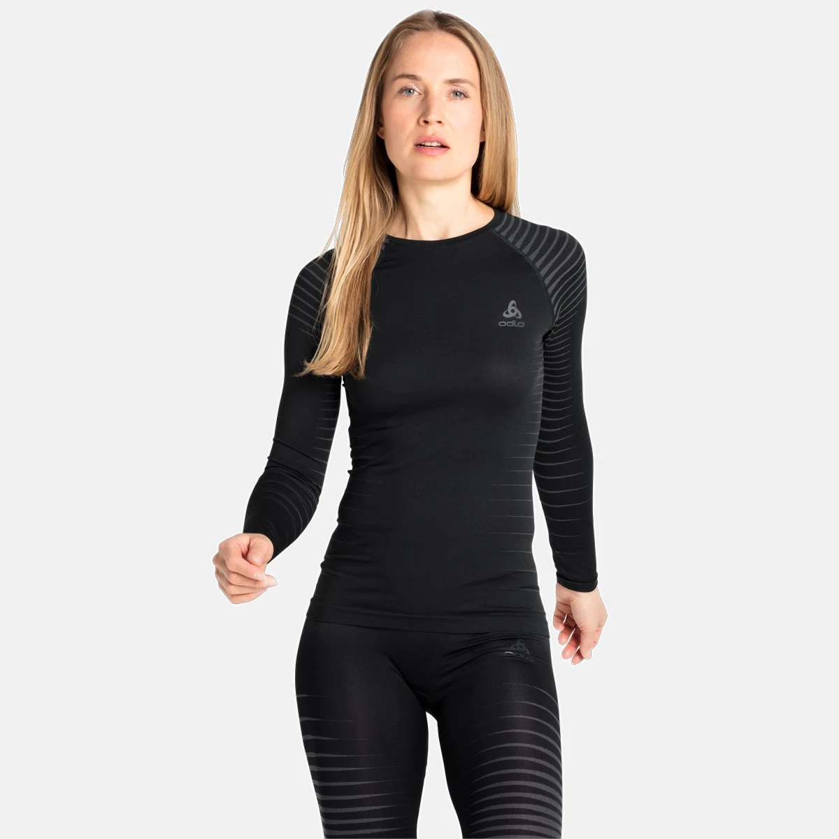 Odlo W TOP Crew Neck Longsleeve Performance Light 3 Odlo W TOP Crew Neck Longsleeve Performance Light - Afbeelding 3