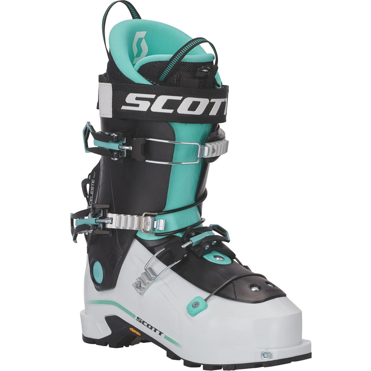 Scott Celeste Tour W White/mint (2021/22) 2 Scott Celeste Tour W White/mint (2021/22) - Afbeelding 2