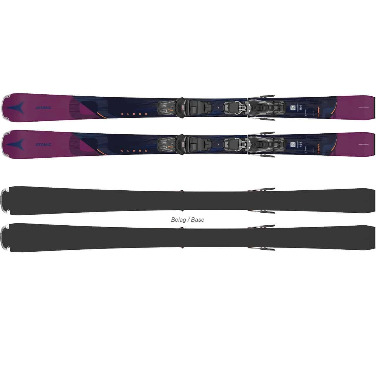 Atomic Cloud Q9 (2023/24) - Set Incl. Bindingen 2 Atomic Cloud Q9 (2023/24) - Set Incl. Bindingen - Afbeelding 2