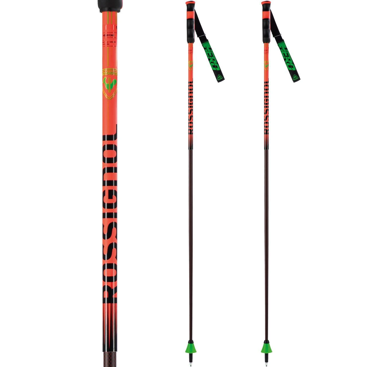 Rossignol Hero CAK Green Light Poles 2 Rossignol Hero CAK Green Light Poles - Afbeelding 2