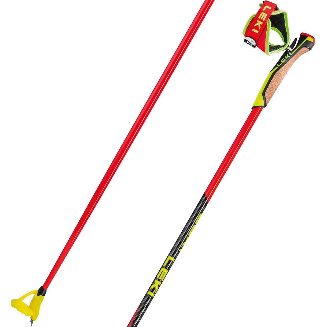 Leki HRC Marathon Bright Red/neonyellow/black 1 Leki HRC Marathon Bright Red/neonyellow/black