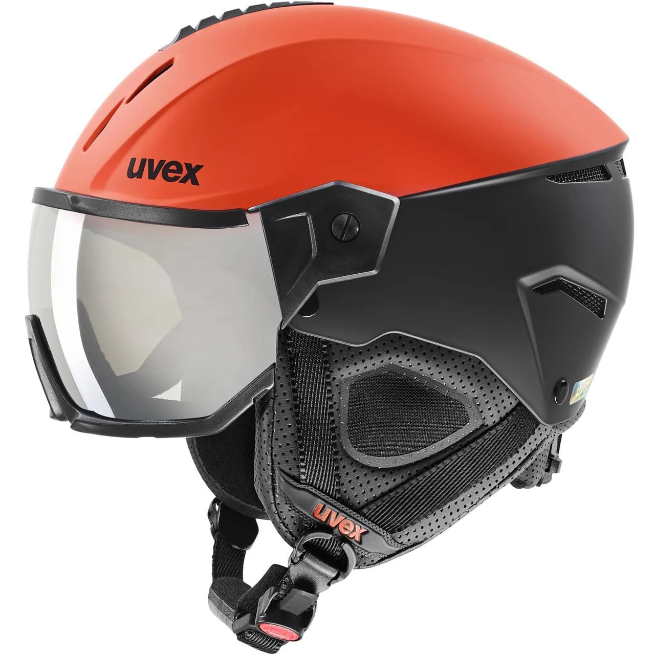 Uvex Instinct Visor Fierce Red-black Matt 1 Uvex Instinct Visor Fierce Red-black Matt