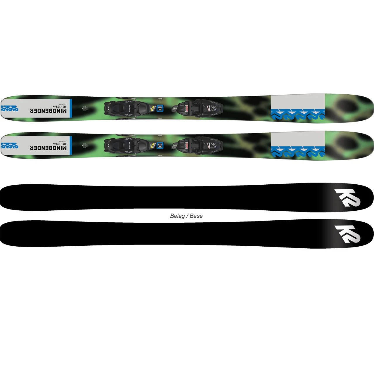 K2 Mindbender Jr FDT 4.5 (2022/23) - Set Incl. Bindingen 2 K2 Mindbender Jr FDT 4.5 (2022/23) - Set Incl. Bindingen - Afbeelding 2