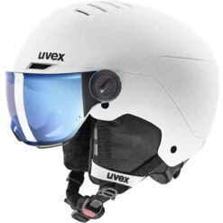 Uvex Rocket Jr. Visor White-black Matt