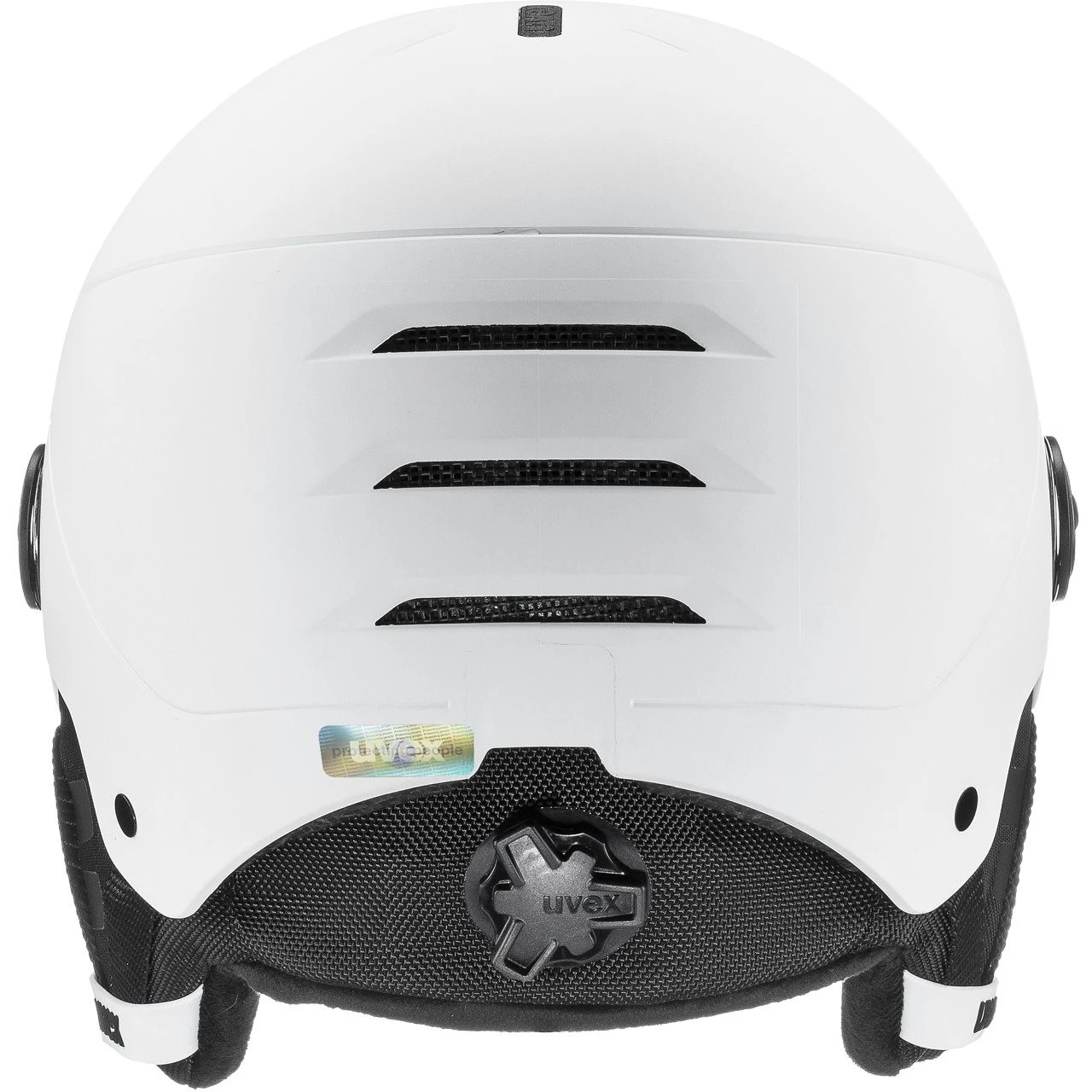 Uvex Rocket Jr. Visor White-black Matt 2 Uvex Rocket Jr. Visor White-black Matt - Afbeelding 2
