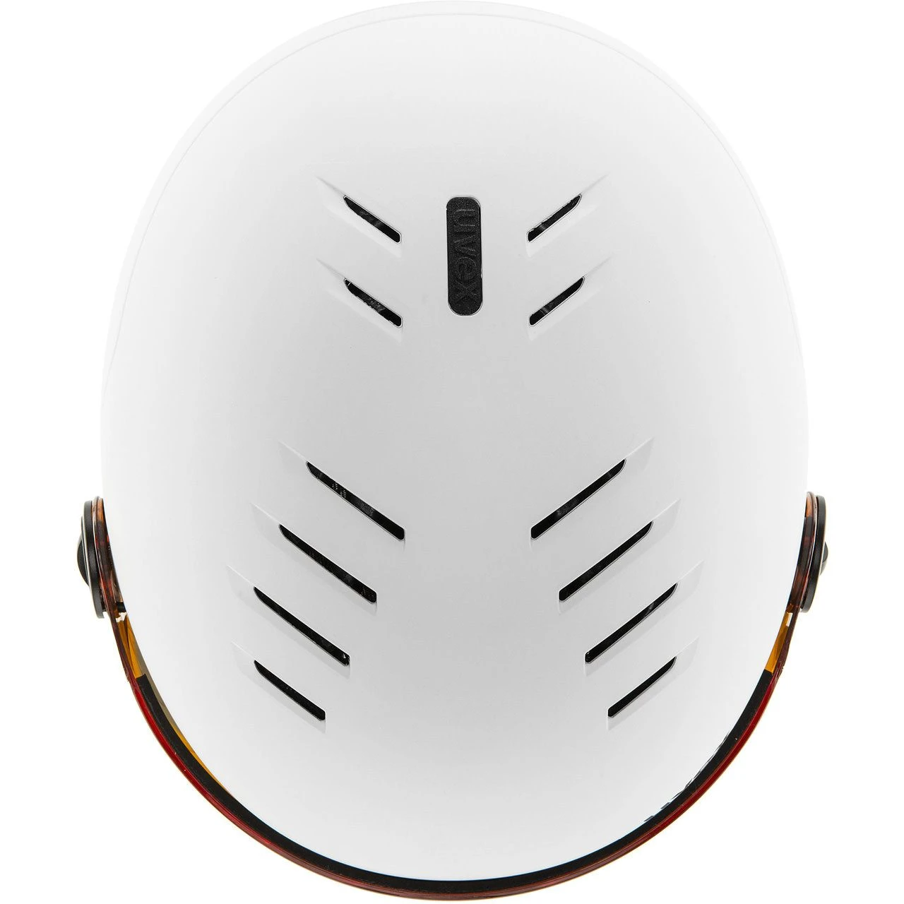 Uvex Rocket Jr. Visor White-black Matt 5 Uvex Rocket Jr. Visor White-black Matt - Afbeelding 5