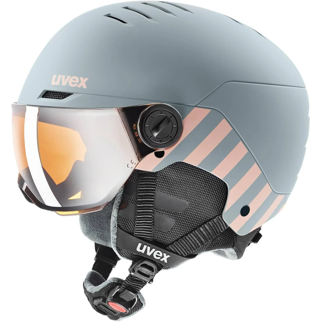 Uvex Rocket Jr. Visor Rhino-blush Matt 1 Uvex Rocket Jr. Visor Rhino-blush Matt
