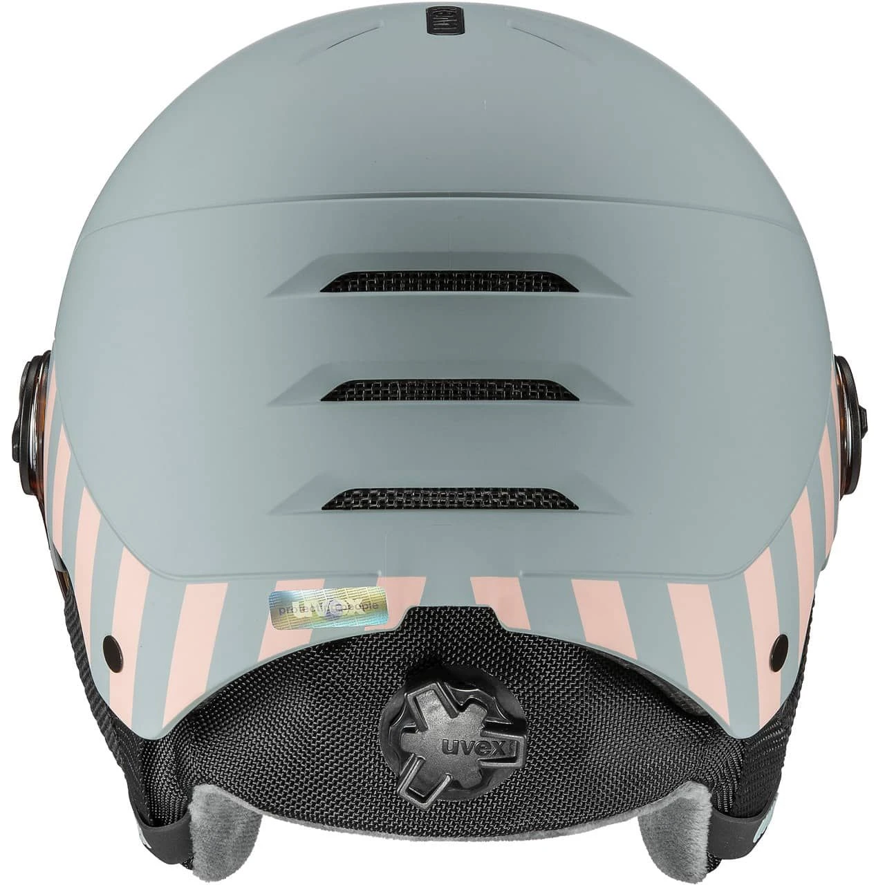 Uvex Rocket Jr. Visor Rhino-blush Matt 2 Uvex Rocket Jr. Visor Rhino-blush Matt - Afbeelding 2