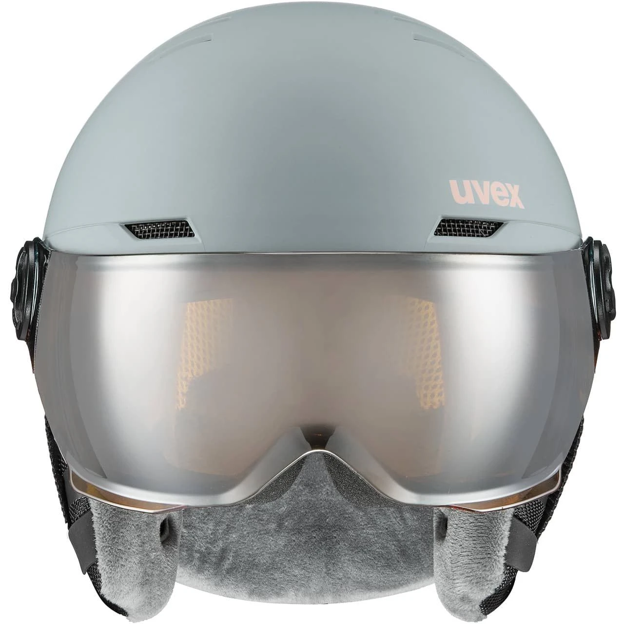 Uvex Rocket Jr. Visor Rhino-blush Matt 3 Uvex Rocket Jr. Visor Rhino-blush Matt - Afbeelding 3