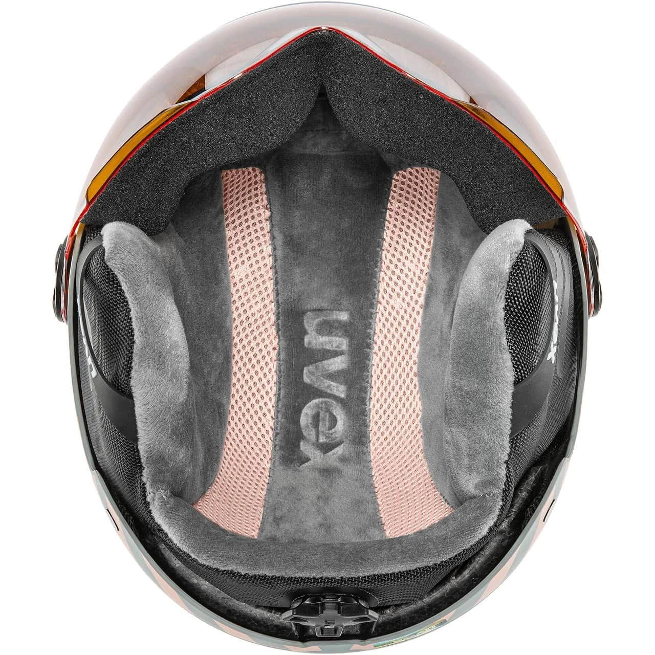 Uvex Rocket Jr. Visor Rhino-blush Matt 6 Uvex Rocket Jr. Visor Rhino-blush Matt - Afbeelding 6