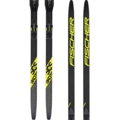 Fischer SCS Skate Black/yellow Inkl. Race Skate Binding (2022/23)