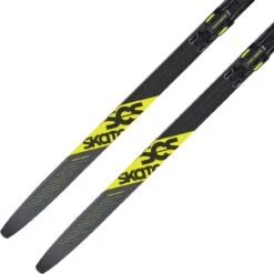 Fischer SCS Skate Black/yellow Inkl. Race Skate Binding (2022/23) -Optimaal Ski Apparatuur Winkel 22 scs skate NP24020 4 1280x1280