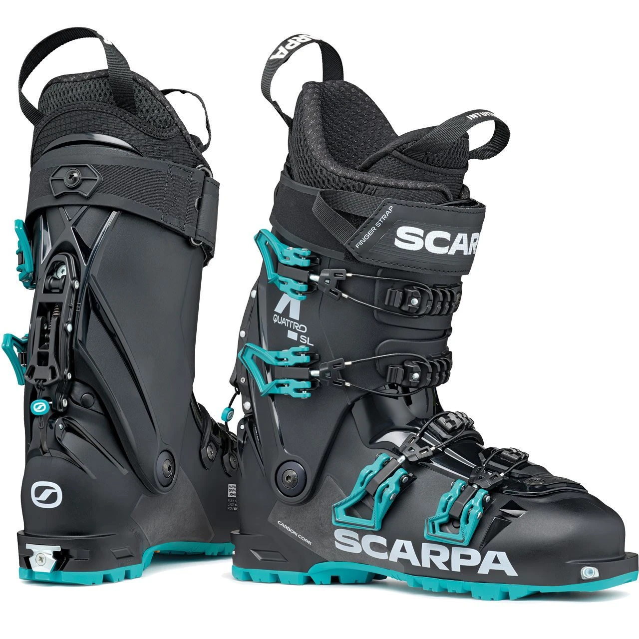Scarpa 4-Quattro SL W Black/lagoon 3 Scarpa 4-Quattro SL W Black/lagoon - Afbeelding 3
