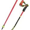 Leki WCR Carbon GS 3D Bright Red/black/neonyellow