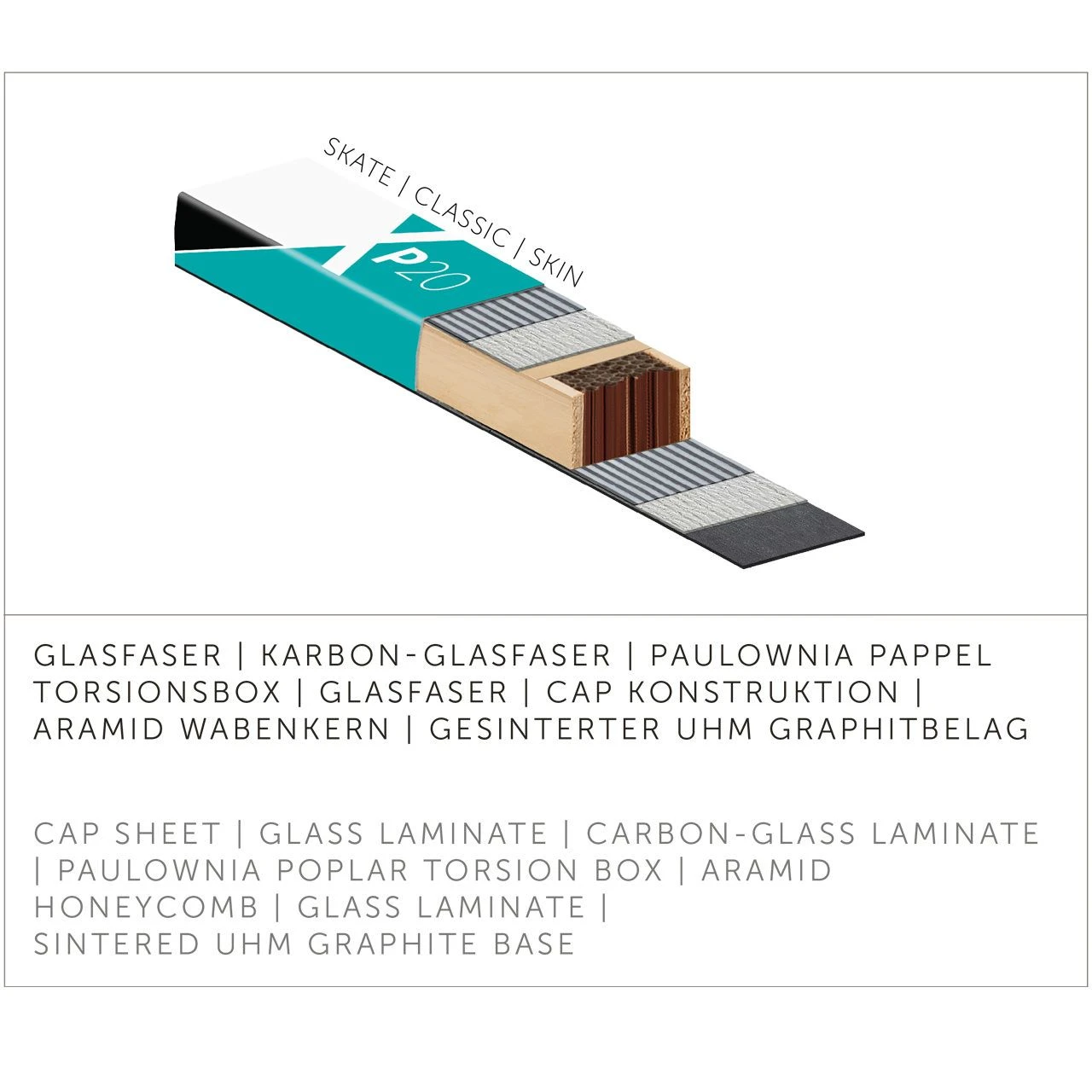 Kästle XP20 Classic Skin Medium Incl. XCelerator2.0 CL 5 Kästle XP20 Classic Skin Medium Incl. XCelerator2.0 CL - Afbeelding 5