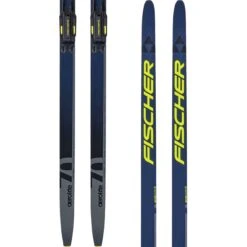 Fischer Aerolite Skate 70 Blue/yellow Inkl. Control Skate Step-In Bindings (2023/24)