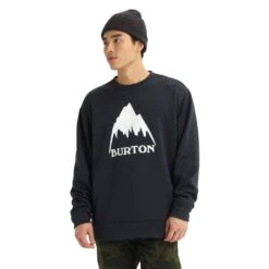 Burton M Oak Crew -Optimaal Ski Apparatuur Winkel Burton M Oak Crew 001 True Black Heather 2022 3
