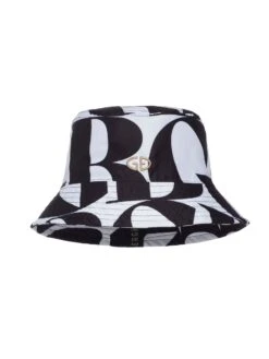 Goldbergh Logan Bucket Hat Wit Dessin One