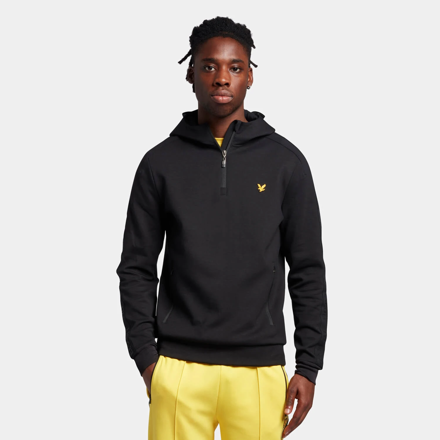 Lyle And Scott Sleeve Tape OTH Hoodie 1 Lyle And Scott Sleeve Tape OTH Hoodie