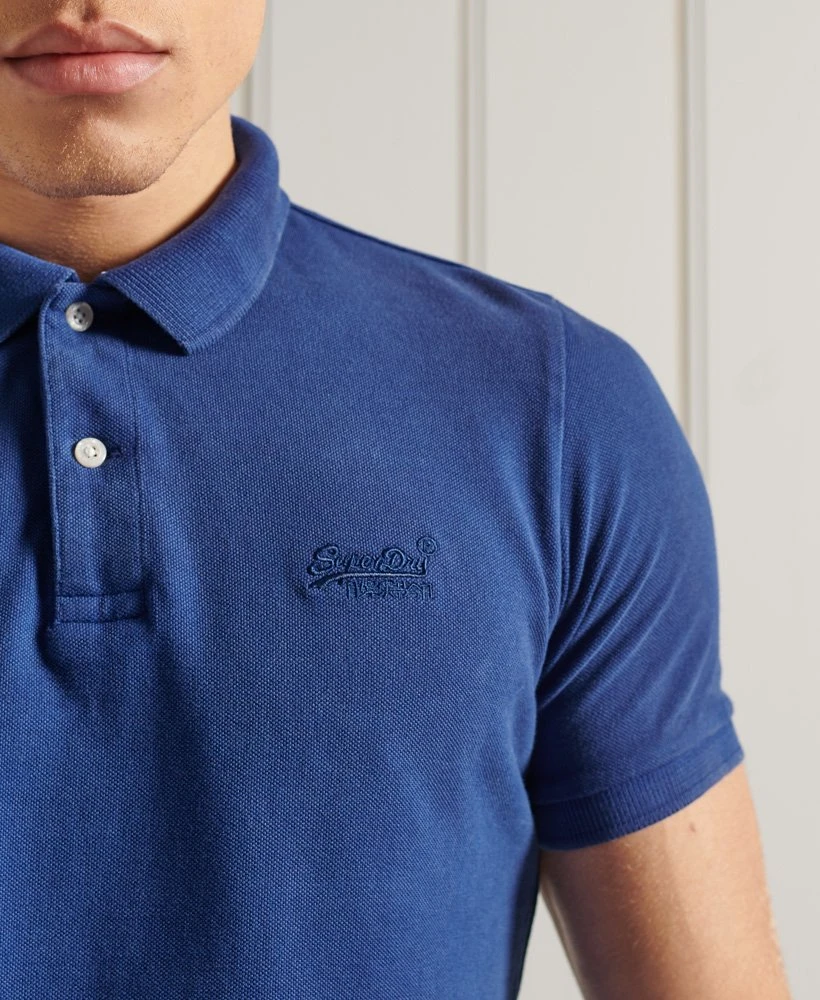 Superdry Vintage Destroy S/S Polo 2 Superdry Vintage Destroy S/S Polo - Afbeelding 2
