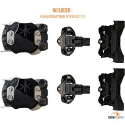 Karakoram Prime X-Carbon W 18/19 5 Karakoram Prime X-Carbon W 18/19 -Optimaal Ski Apparatuur Winkel incl karakoram 1819 prime split kit 2.0 6