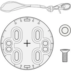 Jones Mounting Disk 4X4-Est Nylon