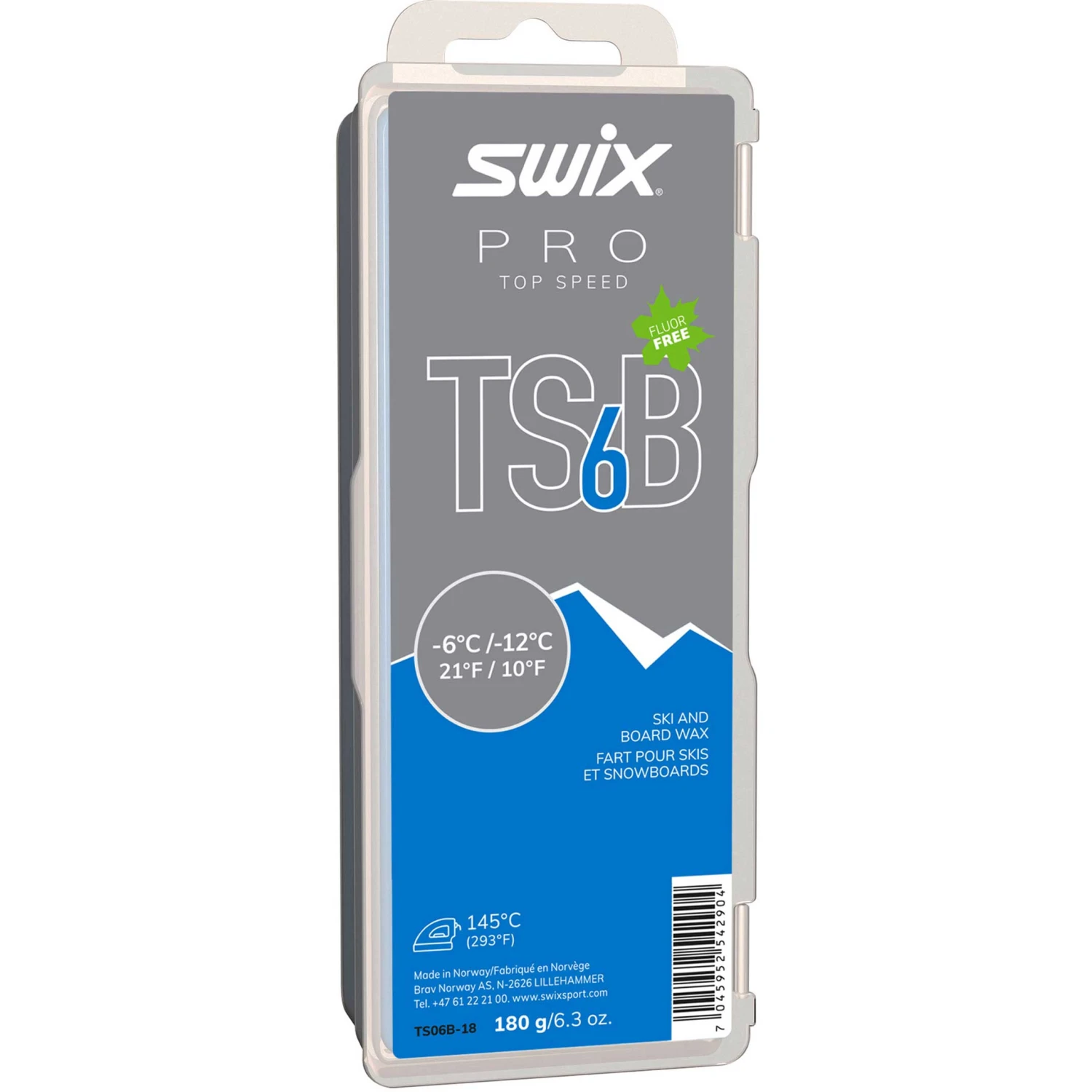 Swix TS06B Top Speed Wax Black 180G 1 Swix TS06B Top Speed Wax Black 180G
