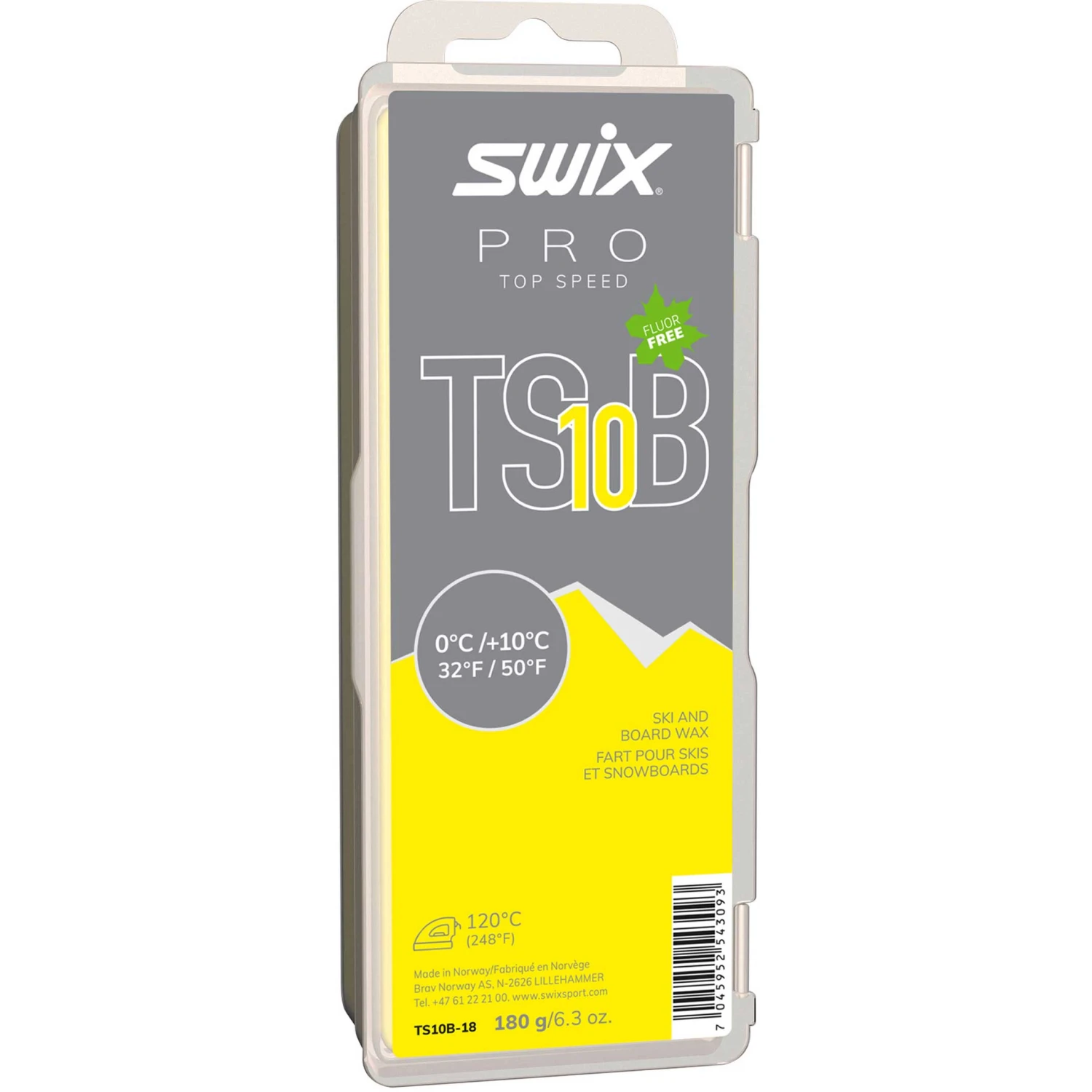 Swix TS10B Top Speed Wax Black 180G 1 Swix TS10B Top Speed Wax Black 180G